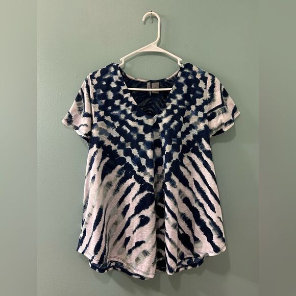 NWOT … NEW DIRECTIONS “Size: M” Tie-Dye Blouse - Picture 1 of 3